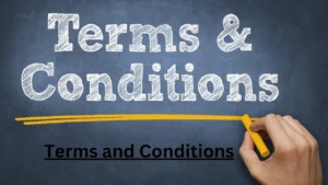 Terms and Conditions