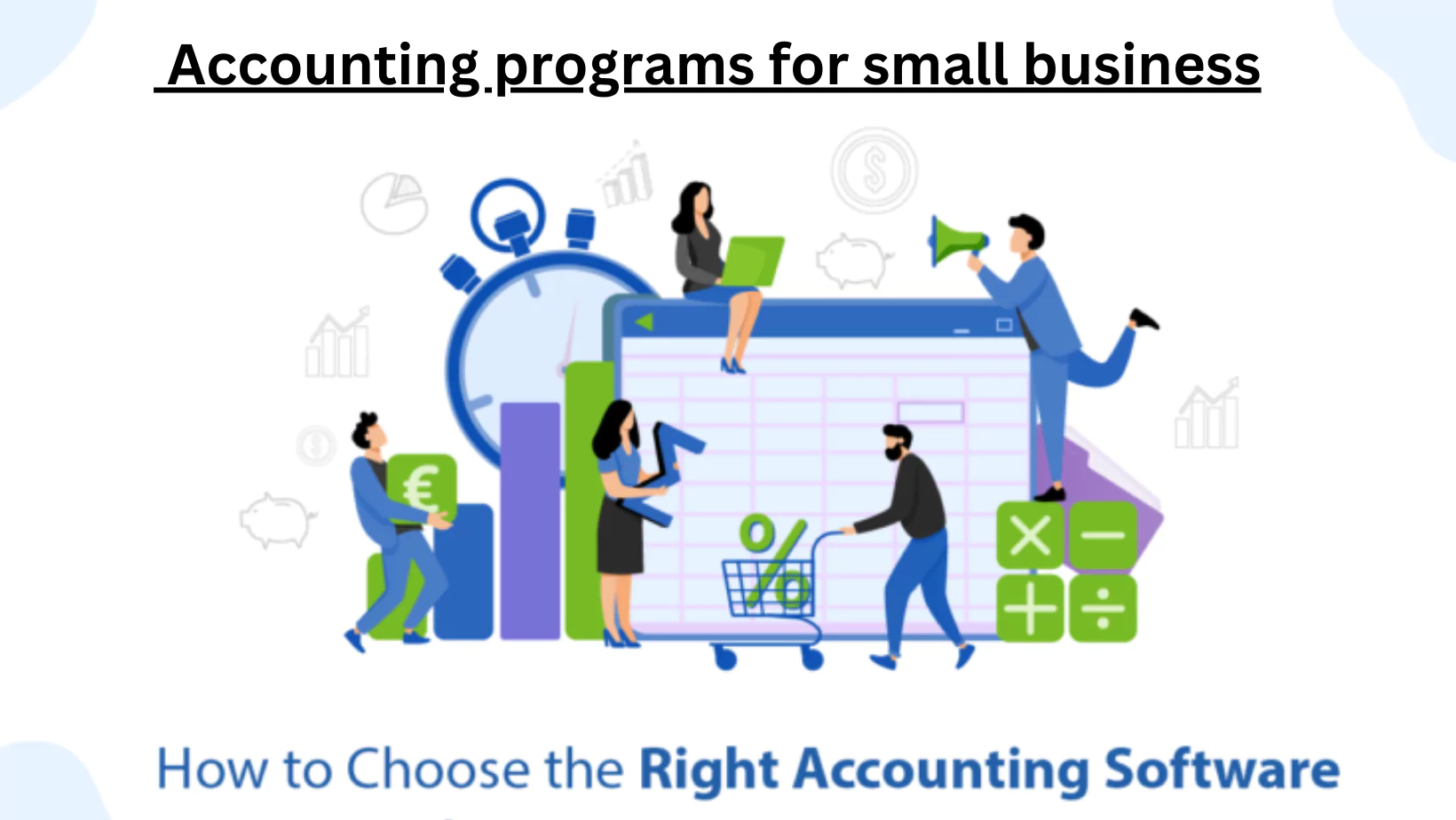 Accounting programs for small business